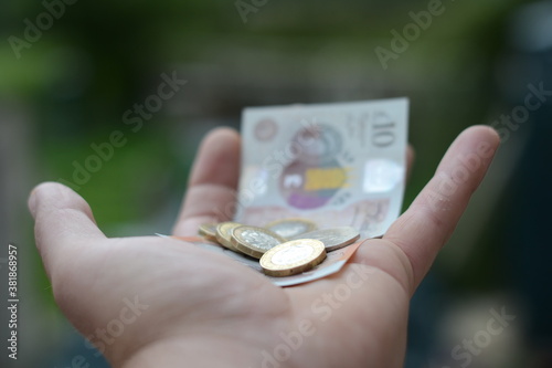 cash in hand