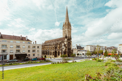 Kirche Saint Pierre in Caen die Hauptstadt des Département Calvados in der Normandie Frankreich