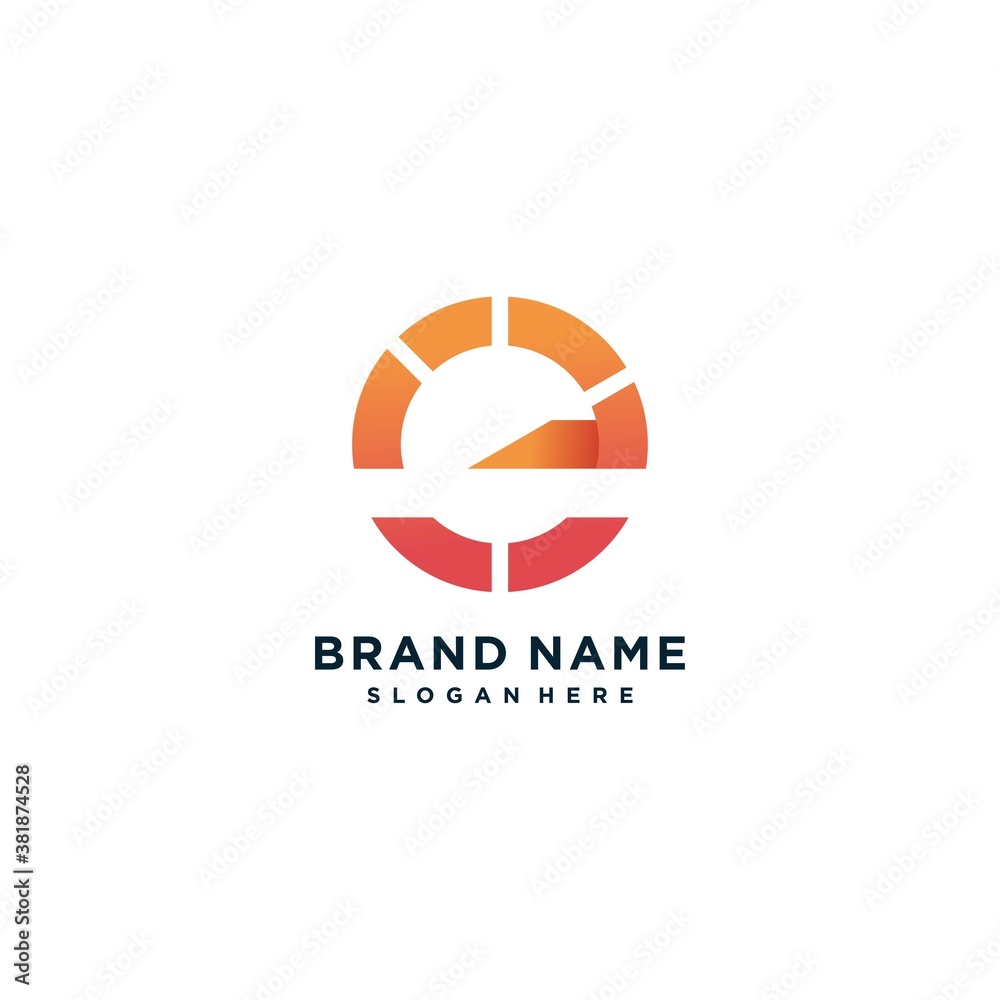 Letter E logo collection with modern gradient style part 1 Letter E logo collection with modern gradient style part 1