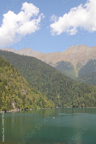 Lake Ritsa in Abkhazia