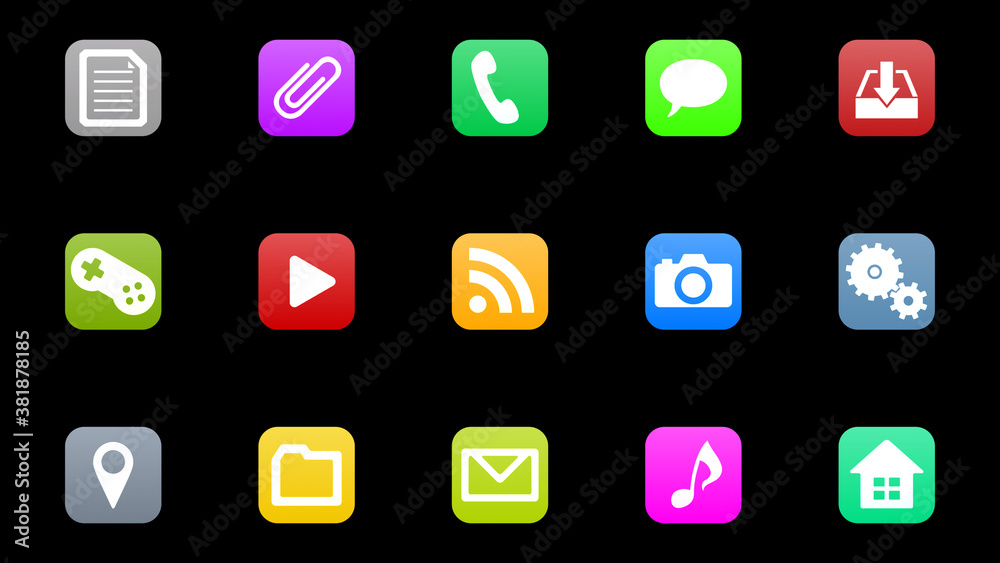Technology Icon Network Symbol Digital devices on the Internet 3D illustration Technology Icon Network Symbol Digital devices on the Internet 3D illustration