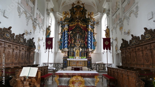 Chor Wallfahrtskirche St. Michael Violau