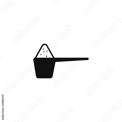 Washing powder icon for your website, logo, app, UI, product print. Washing powder concept flat Silhouette vector illustration icon. EPS vetcor file