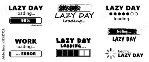 Happy Lazy Day World sleep day Dream day asleep counting shhh silent please be quiet please silence sleeping mute Fun funny vector sheep good night Pajamas tim sleepy sunday long weekend human