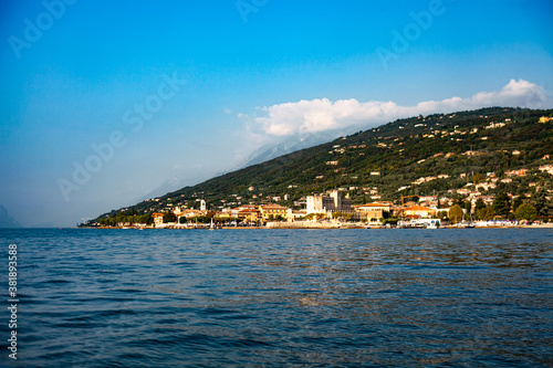 Beautiful Panoramic Garda Lake, Bardolino, Veneto, Italy