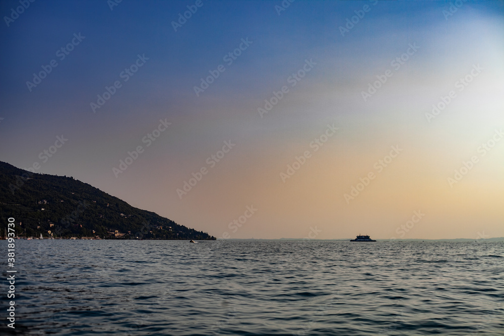 Beautiful Panoramic Garda Lake, Bardolino, Veneto, Italy Beautiful Panoramic Garda Lake, Bardolino, Veneto, Italy