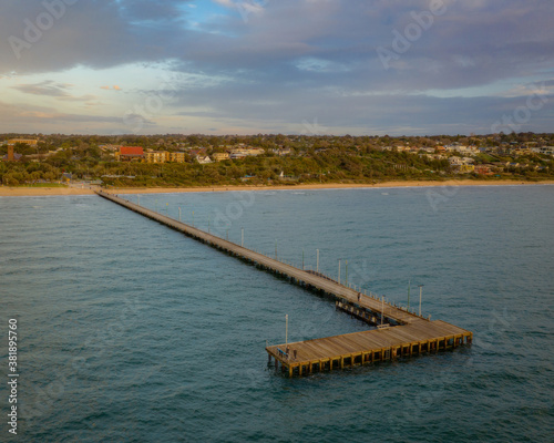 Frankston Pier in Victoria Australia