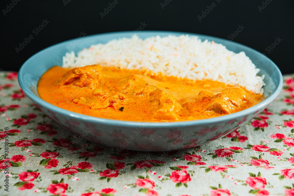 chicken tikka masala and rice basmati chicken tikka masala and rice basmati