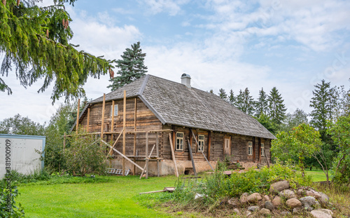 barn style building estonia europe