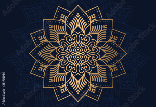 Ornamental luxury mandala pattern