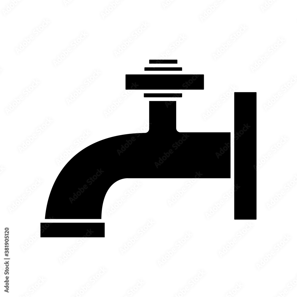 Water faucet icon Water faucet icon