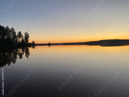 sunset on the lake © Софья Петрова