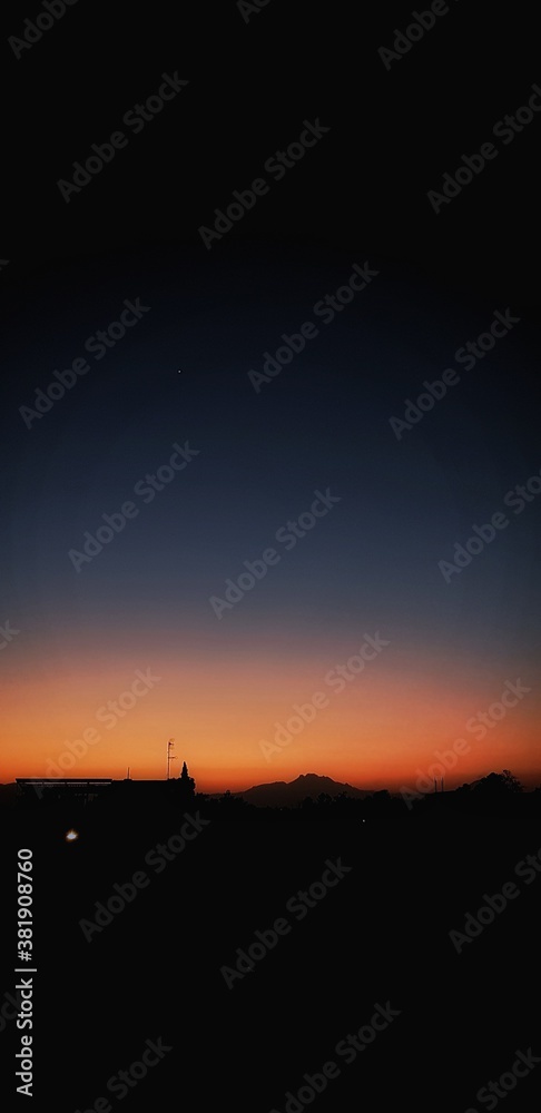 sunset in the city sunset in the city