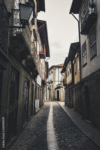 Views of the historic buildings of Guimarães, the birthplace of Portugal