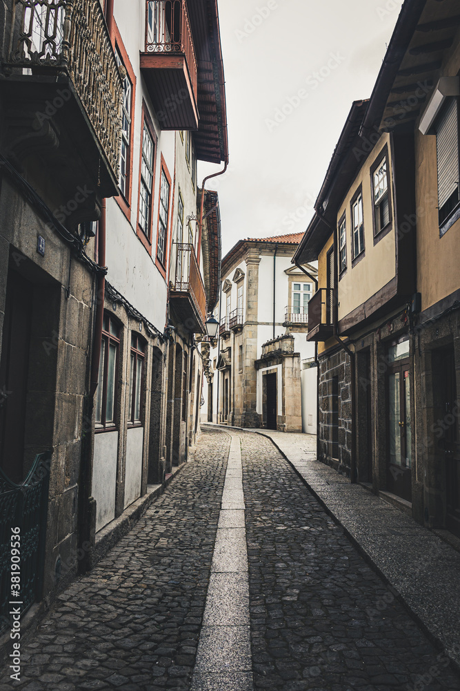 Views of the historic buildings of Guimarães, the birthplace of Portugal