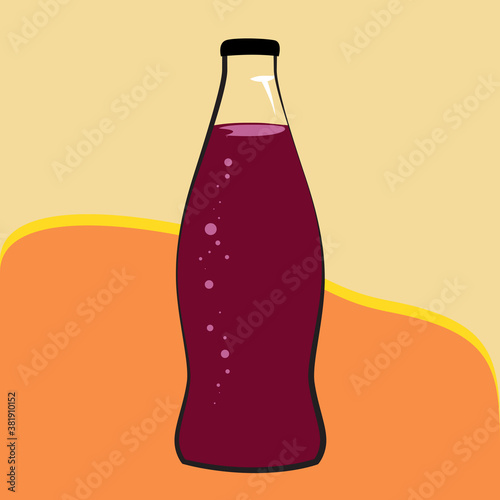 Lemonade in the bottle
