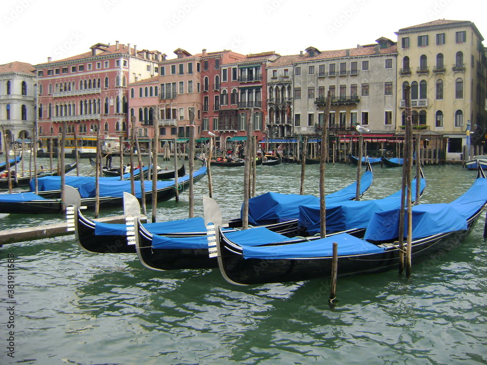 gondolas of venice