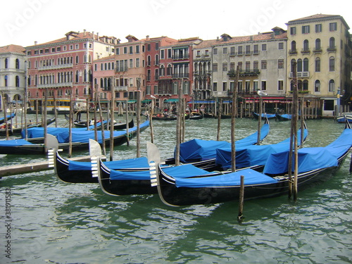 gondolas of venice © Helen