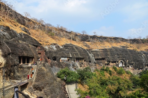 Ajanta Caves Aurangabad Maharashtra buddhist Cave Temple photo