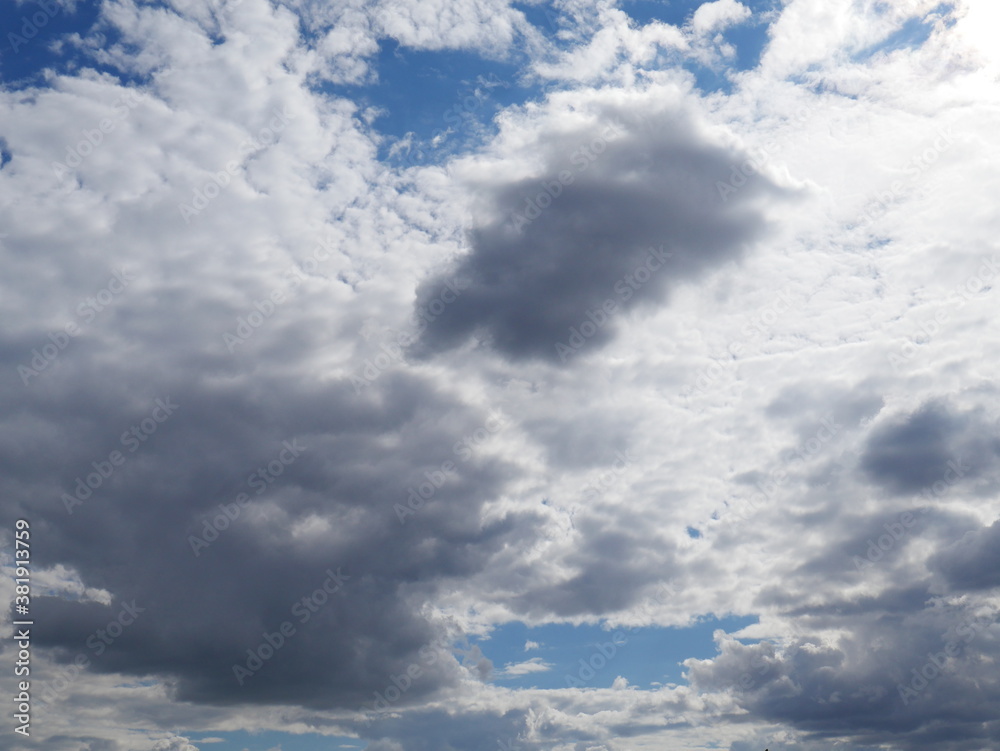 Obraz premium blue sky with clouds