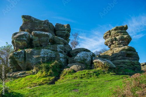 Brimham Rocks, Harrogate, North Yorkshire, England.