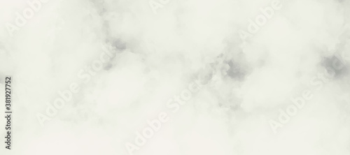 white abstract watercolor background, sky with clouds © Ravenzcore