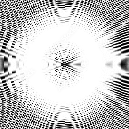 Circle halftone, screentone vector illustrations. Dots, dotted, speckles vector illustration