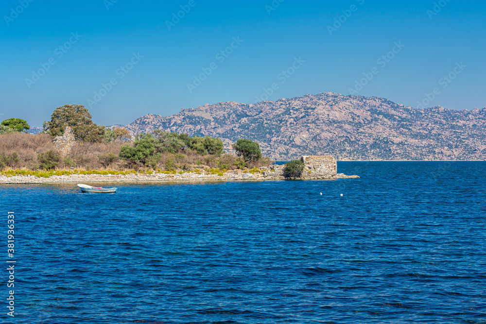 Bafa Gö;u lake, Didim Aydn, Turkey