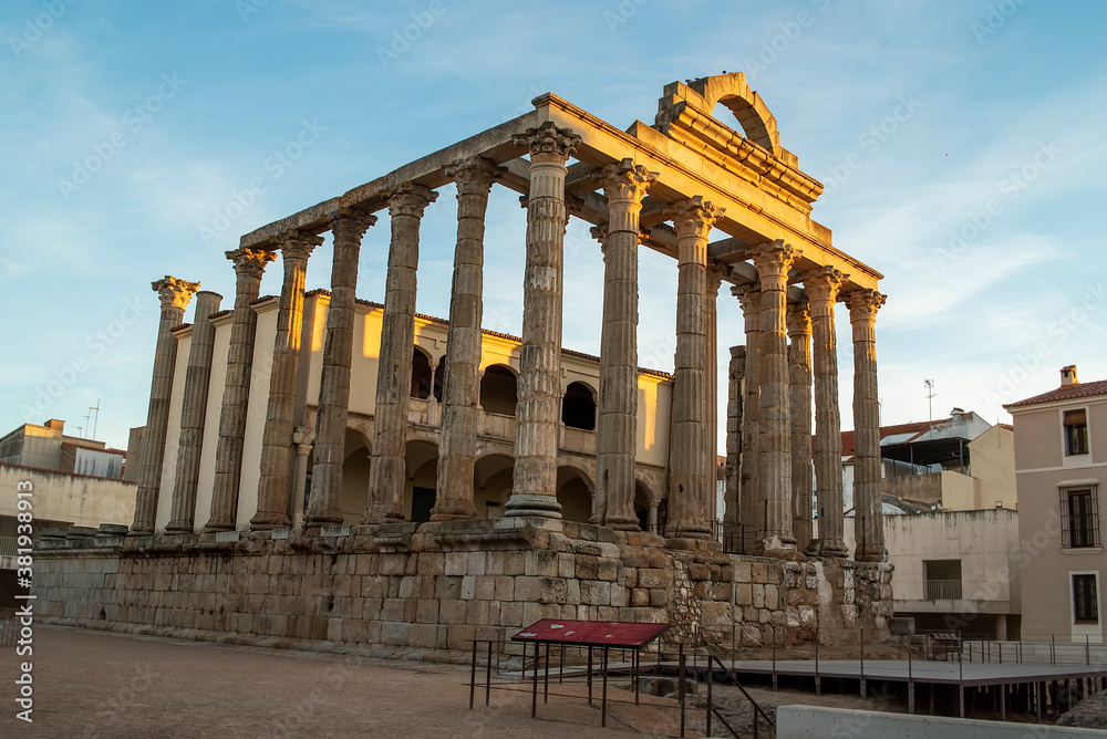 Temple of Diana Merida Spain