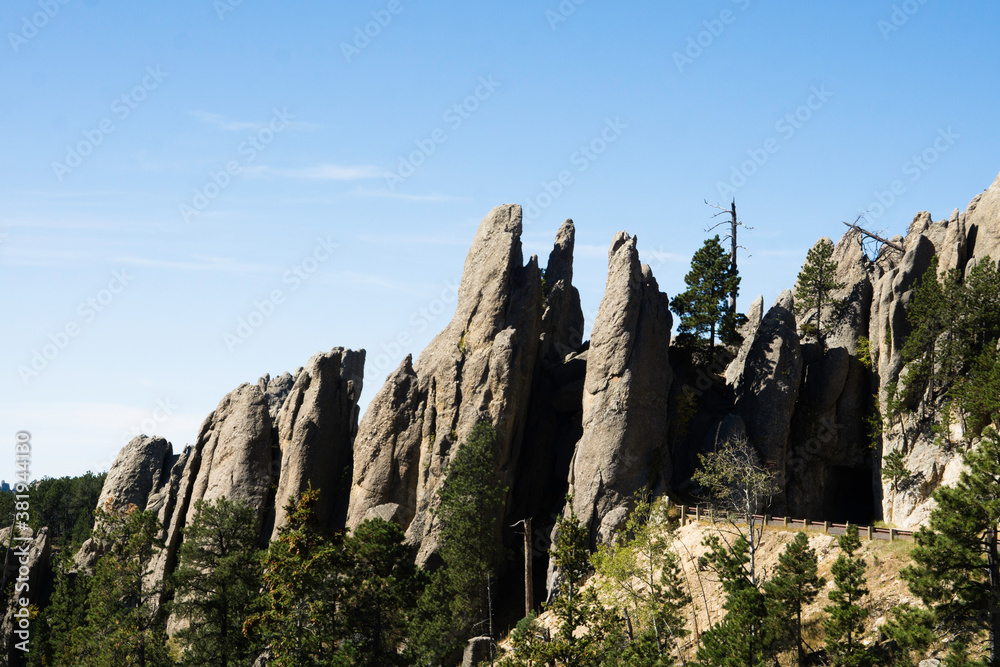 Needles in the Black Hills of Custer State Park Needles in the Black Hills of Custer State Park