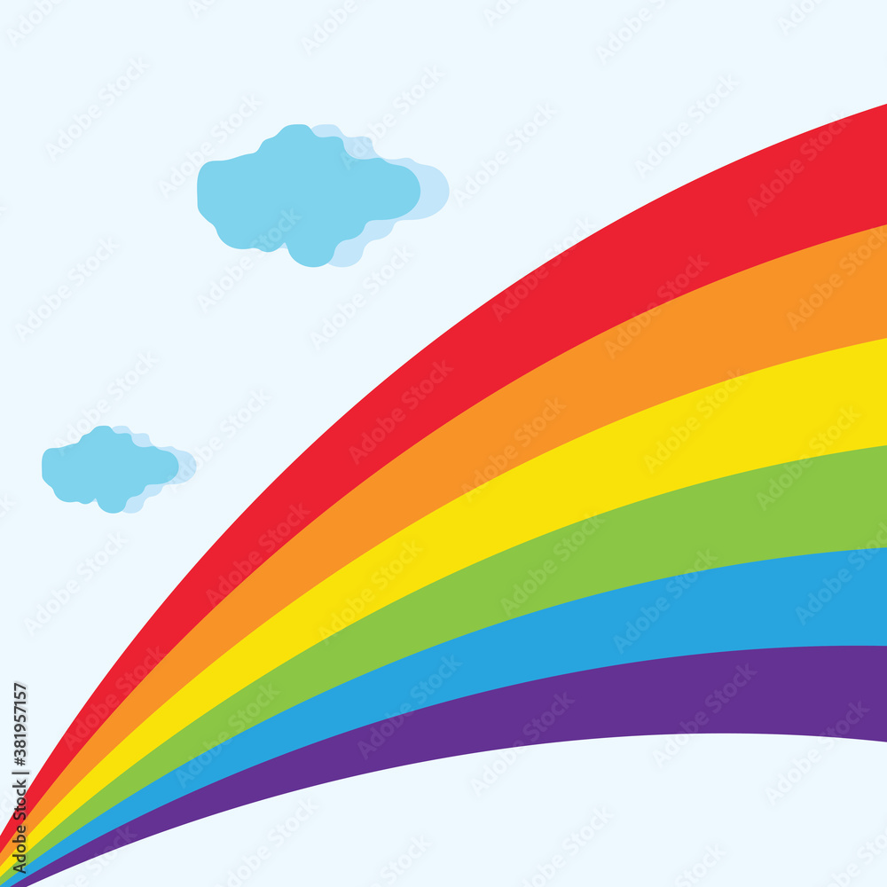 Abstrack beauty Rainbow Background vector illustration design Abstrack beauty Rainbow Background vector illustration design