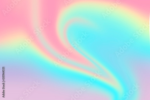 Unicorn Holographic Texture Background 