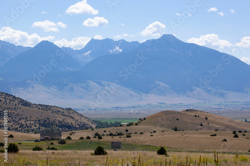 Mountain landscape Montana