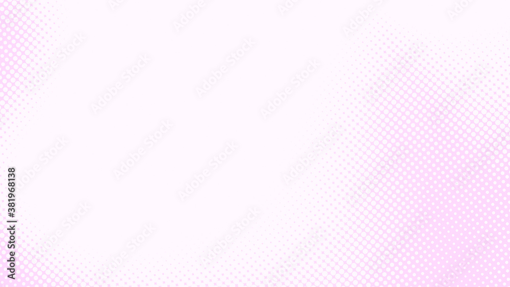 Dot pink white pattern gradient texture background. Abstract pop art halftone and retro style. Dot pink white pattern gradient texture background. Abstract pop art halftone and retro style.