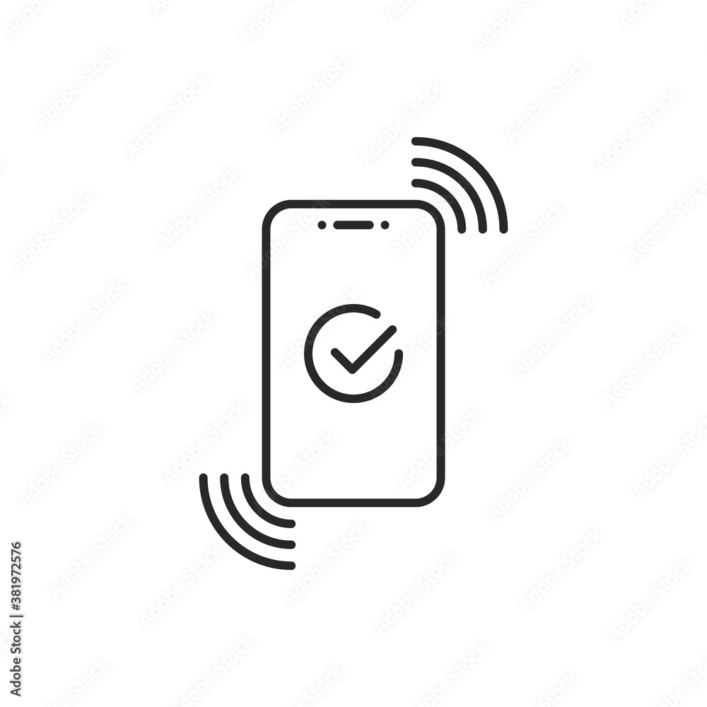 thin line phone like approved mobile payment thin line phone like approved mobile payment