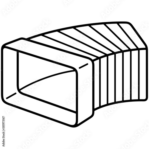 Versatile flat angular connector