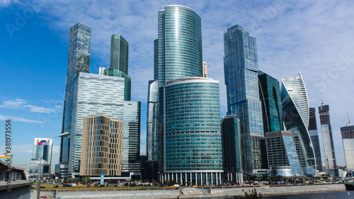 Moscow International Business Center skyscrapers © TARAS