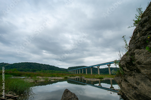 The Norman Wood Bridge Over the Susquehanna River in Holtwood Pennsylvania photo