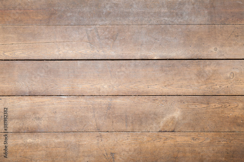 Rough wooden floor background texture, close up