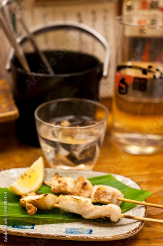 マンボウの串焼き