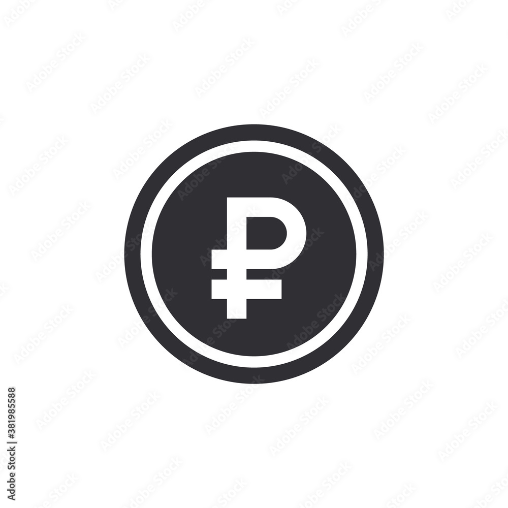 Ruble sign. Russian ruble. Coin icon. Ruble symbol. Vector money symbol. Bank payment symbol. Finance symbol. Cash icon. Currency exchange. Money Ruble sign. Russian ruble. Coin icon. Ruble symbol. Vector money symbol. Bank payment symbol. Finance symbol. Cash icon. Currency exchange. Money