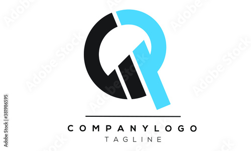 GP initials monogram letter text alphabet logo design	