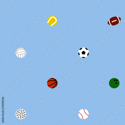 Pattern of balls