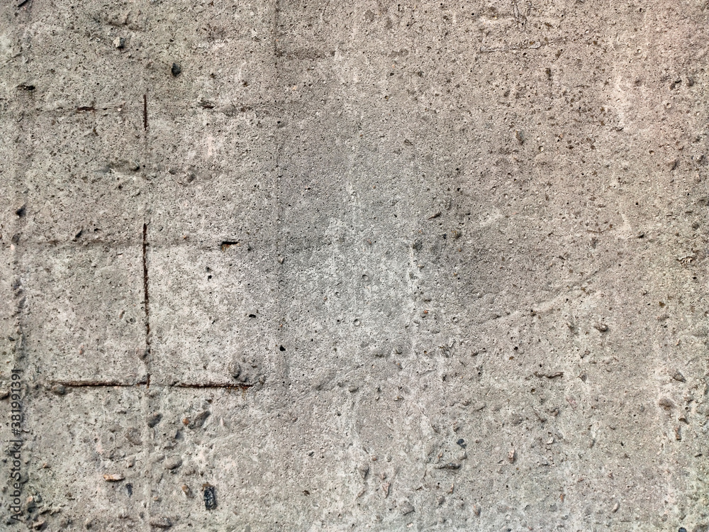 Grey Concrete Texture old wall with peeling paint, scratches and cracks Grey Concrete Texture old wall with peeling paint, scratches and cracks