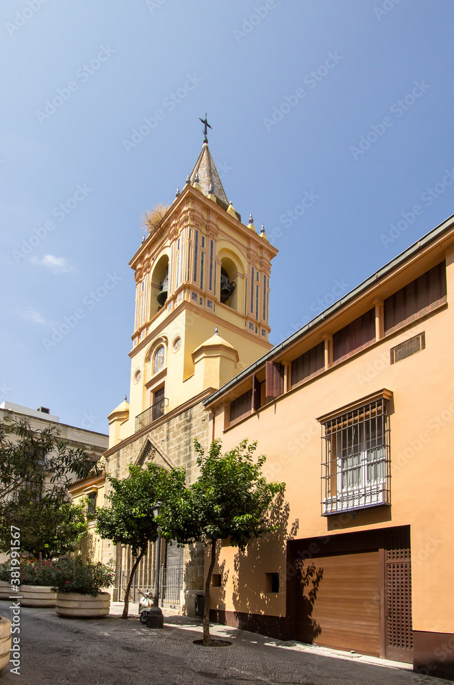 Little church in Seville, Spain
