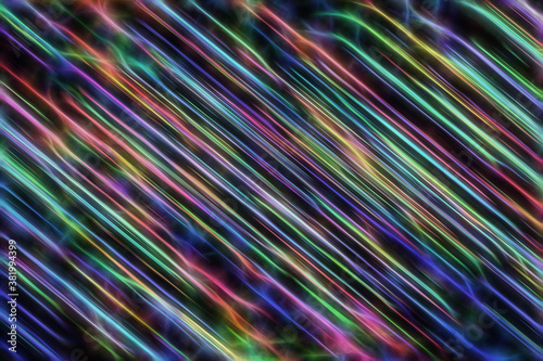 Abstract multicolored fractal neon background