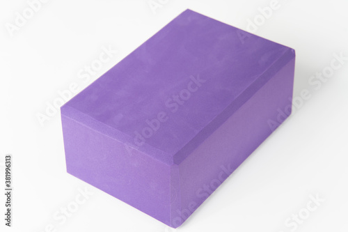 Purple Yoga Blocks, for Flexibility and Balance Training