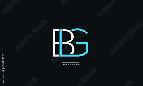 BLG Letter Business Logo Design Alphabet Icon Vector Monogram