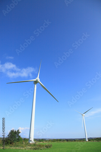 風力発電用風車 © Paylessimages