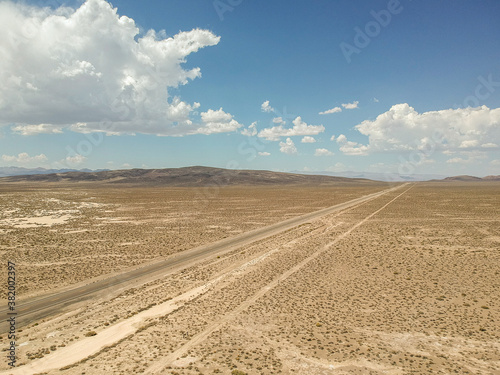 Veterans Memorial Highway Nevada W  ste Luftaufnahme